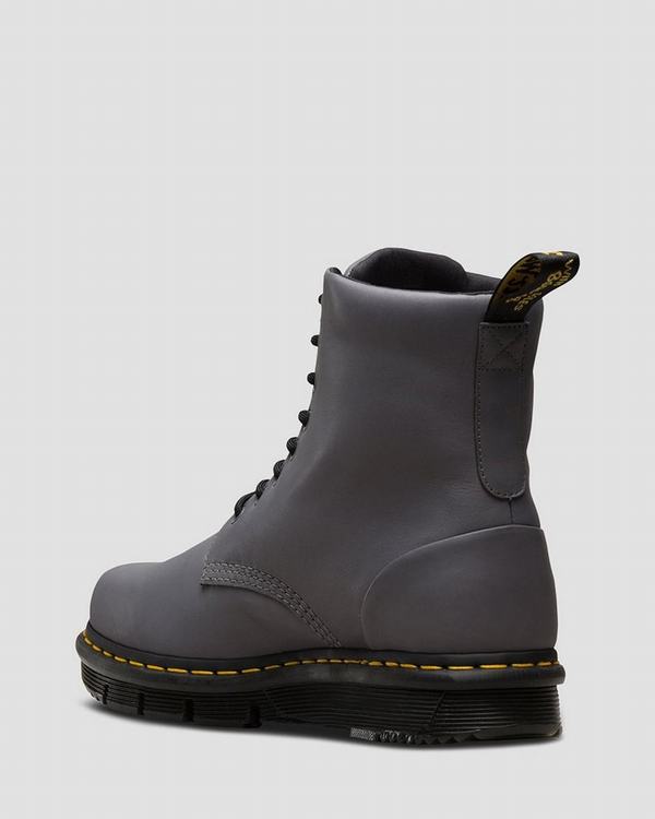 Dr Martens Dámské Kotníkové Boty Lexington Šedé, CZ-750698